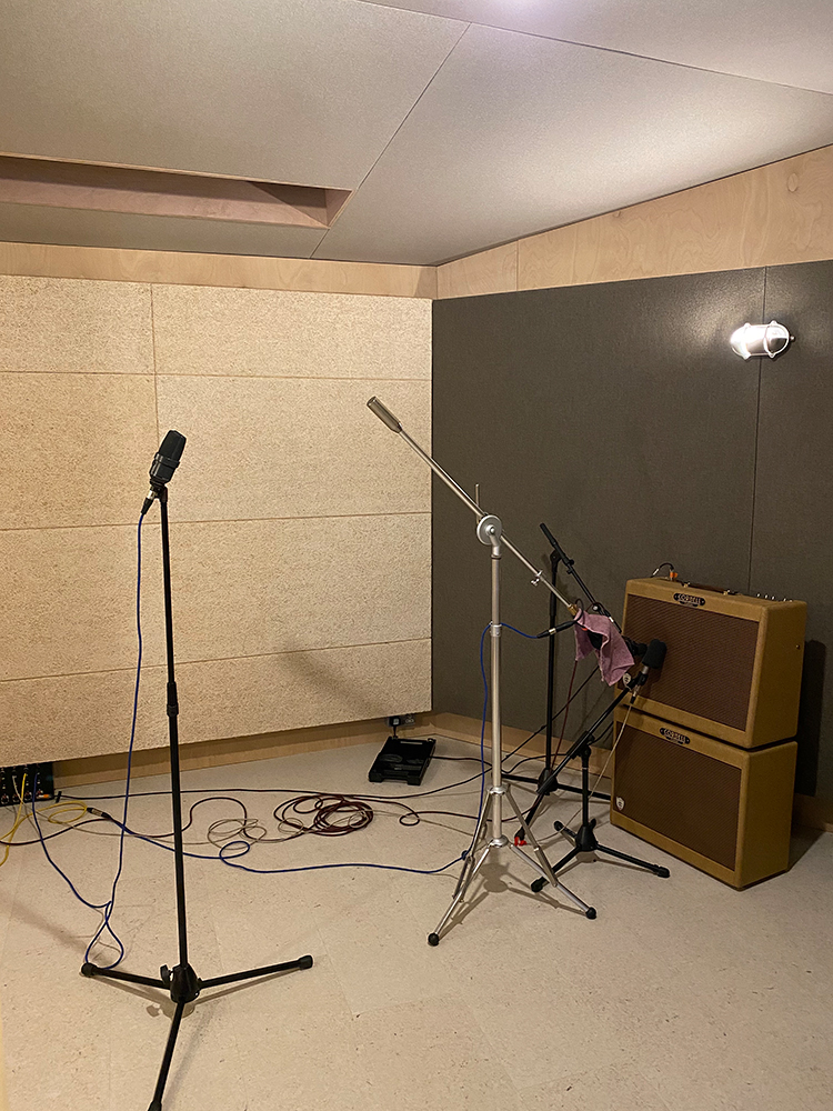 Private recording studio, London